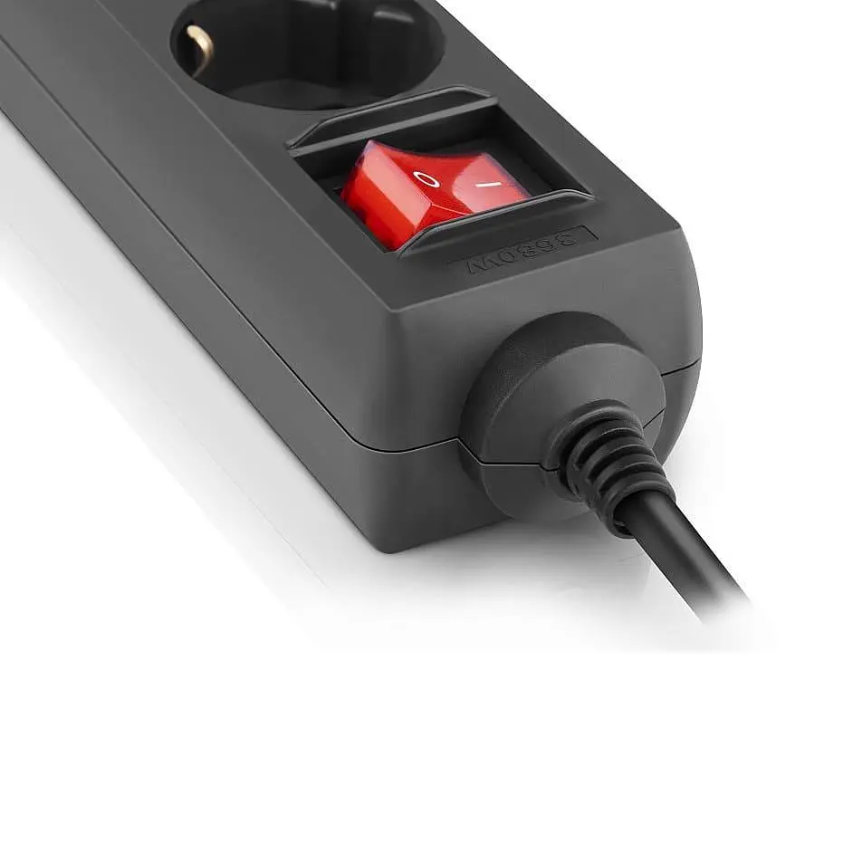 Мережевий фільтр Real-EL RS-6 Protect M 5м Black (EL122300036) - фото 5