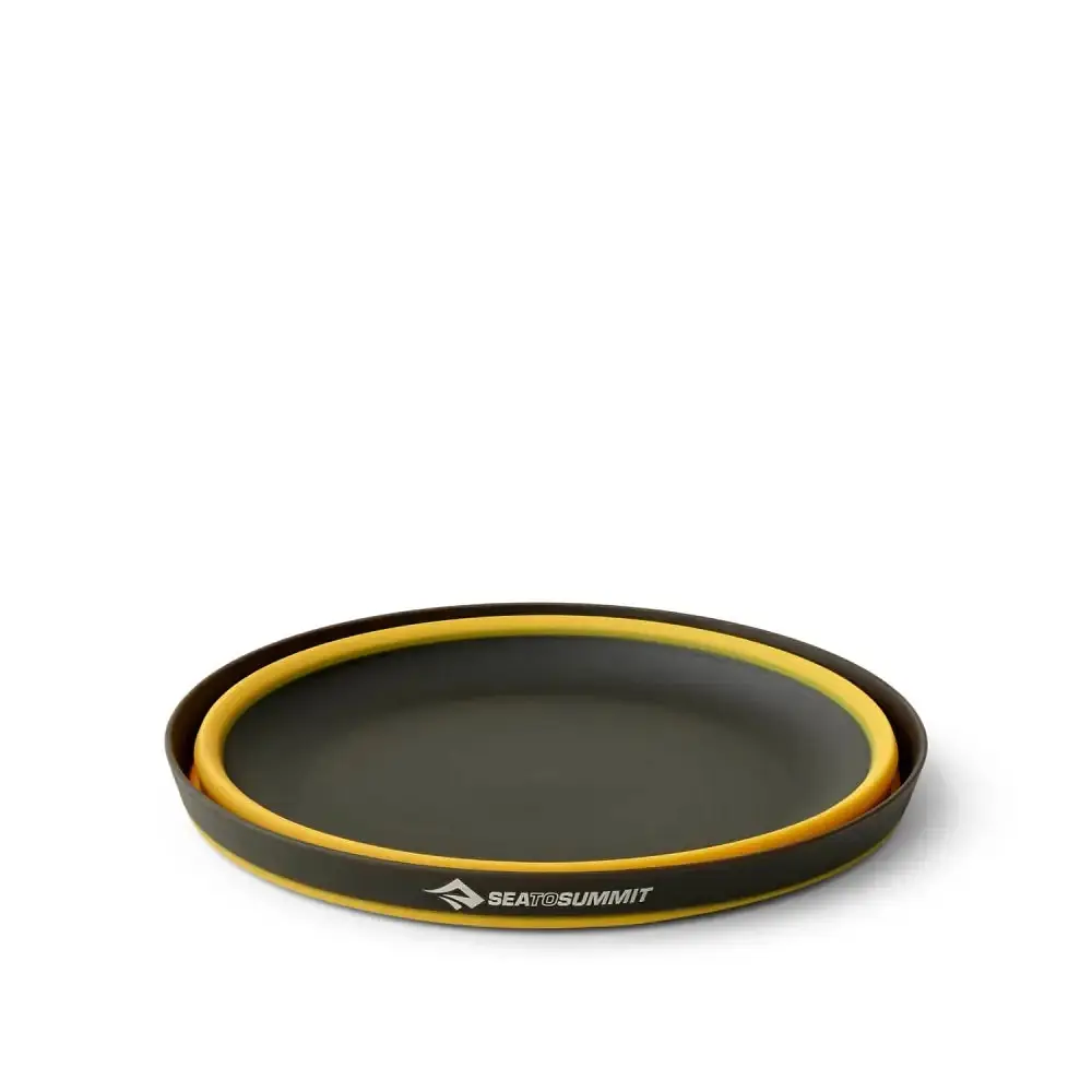 Миска складна Sea to Summit Frontier UL Collapsible Bowl (L) Чорний-Жовтий - фото 3