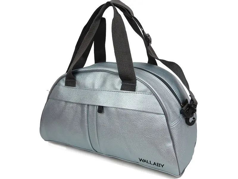 Спортивна сумка для фітнесу зі шкірозамінника 16 л Wallaby 44x23x19 см sum0023881 - фото 11