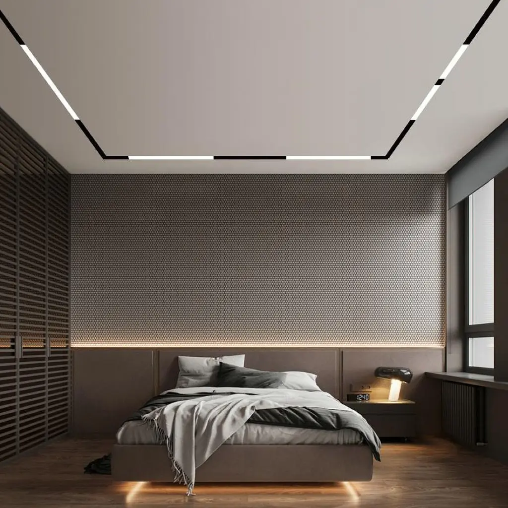 Світильник магнітний трековий Kloodi KDMG-LINE300 PC 12W 3K BK - фото 2