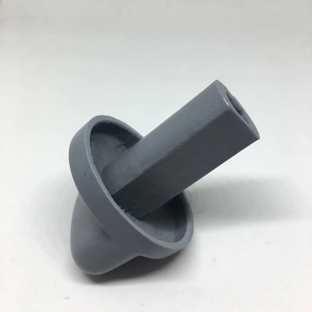 Ручка регулировка + лимб для плиты Ardo A5540G6, A5640G6, C6640G6, A554VG6, общая длина 54 мм, серая, 326158500 - фото 8