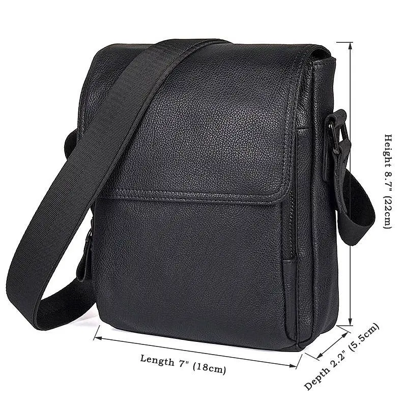 Кожаная мужская сумка Vintage 18х22х5,5 см sum0015002 - фото 8