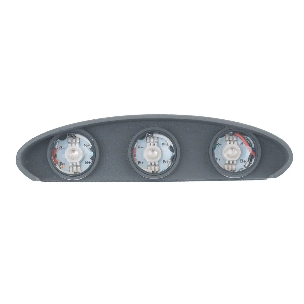 Підсвітка Brille LED фасадна IP54 AL-264/6х1W 7COL DGY - фото 2