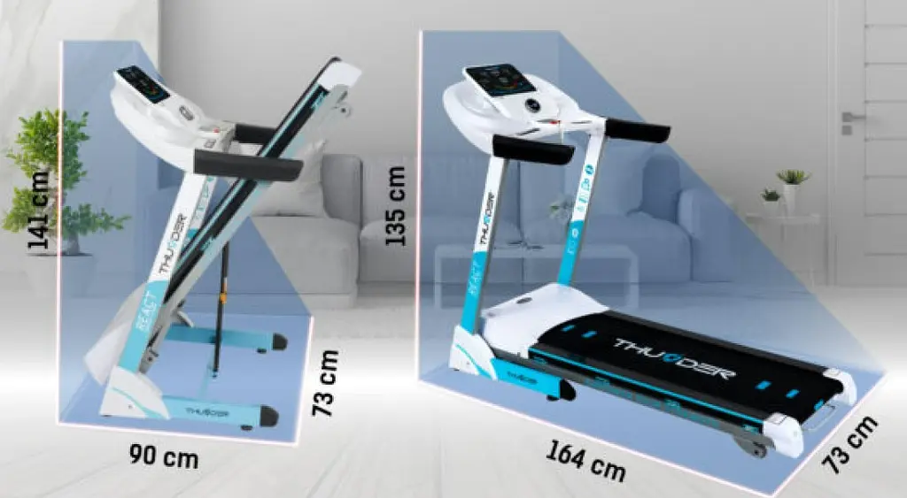 Беговая дорожка THUNDER REACT-S-WHITE - фото 2