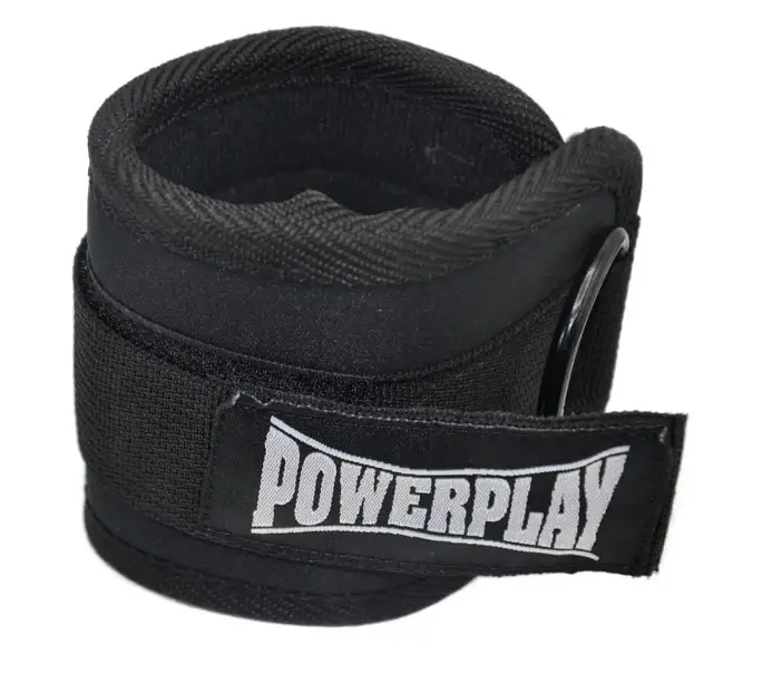 Манжета для тяги PowerPlay 4334 Ankle Strap Чорна (PP_4334_Black) - фото 2
