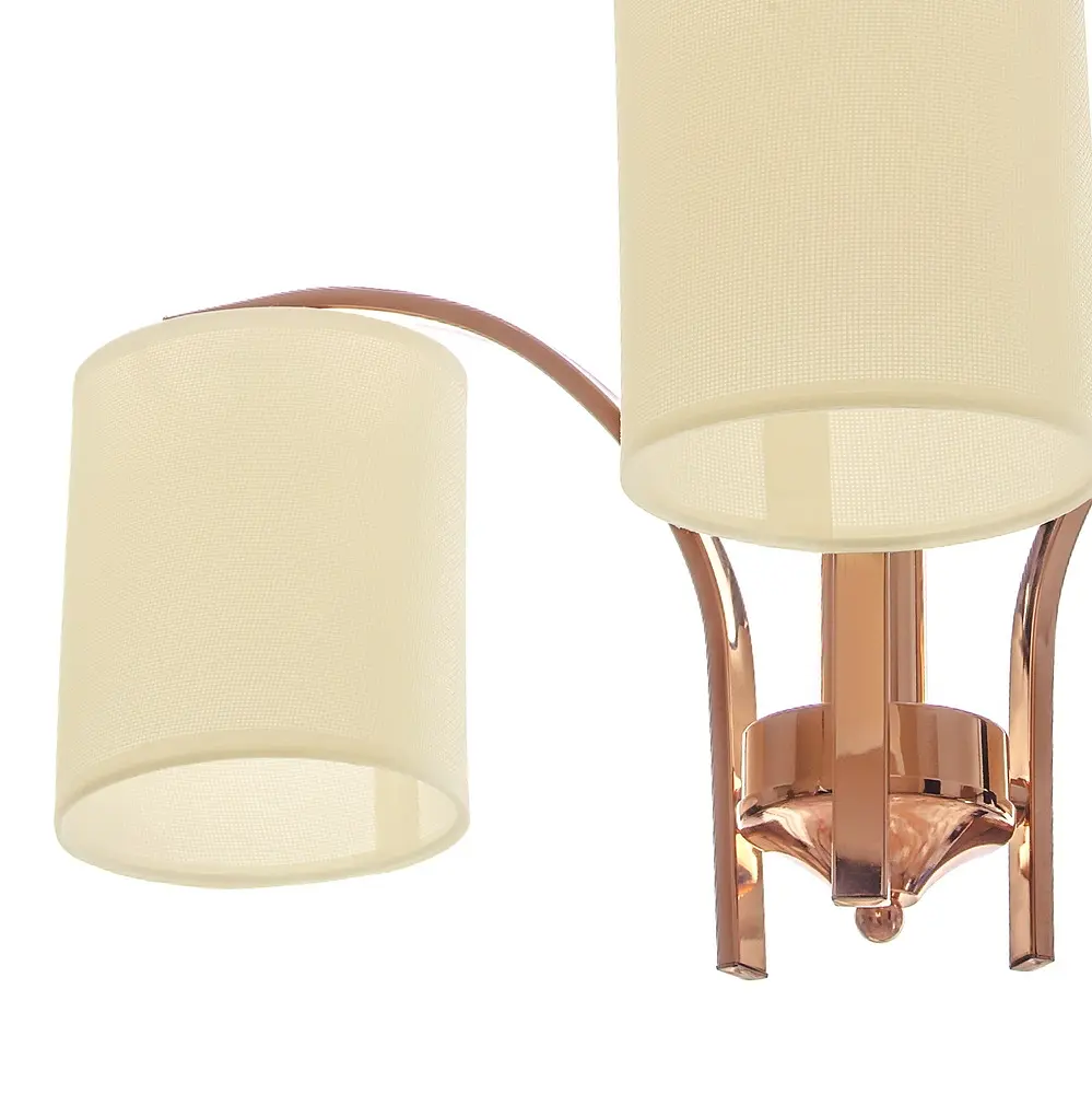 Люстра подвесная Brille с абажуром E27 60W G (BKL-655S/3) - фото 2