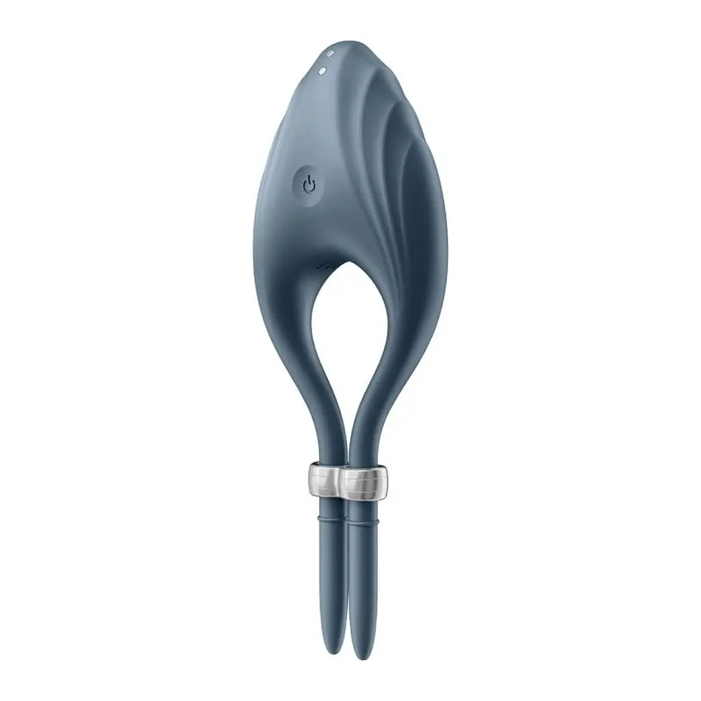 Віброкільце Satisfyer Duelist Ring 14.2 см синій - фото 2