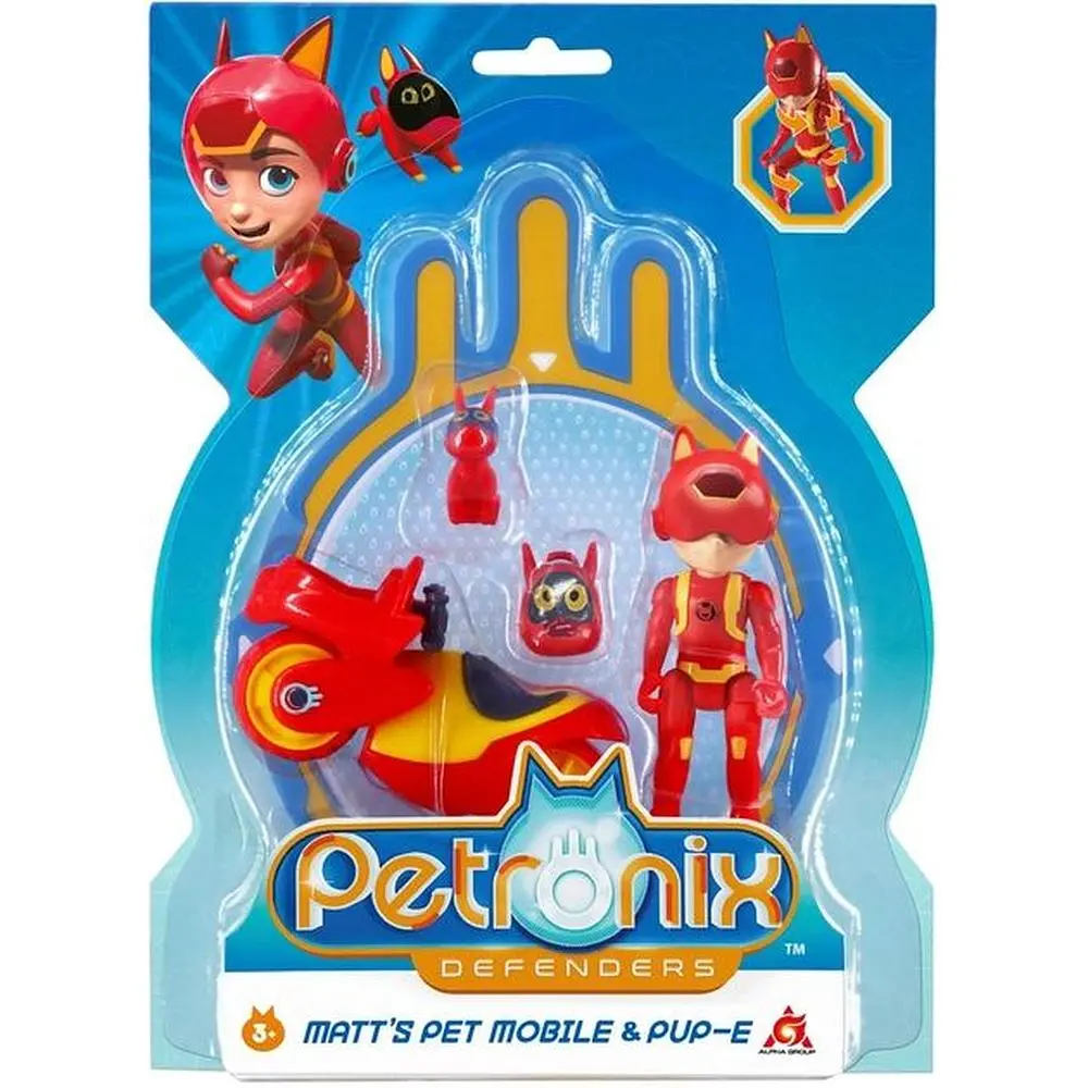 Ігровий набір Petronix Defenders Петмобіль та фігурка Мета (123202) - фото 3