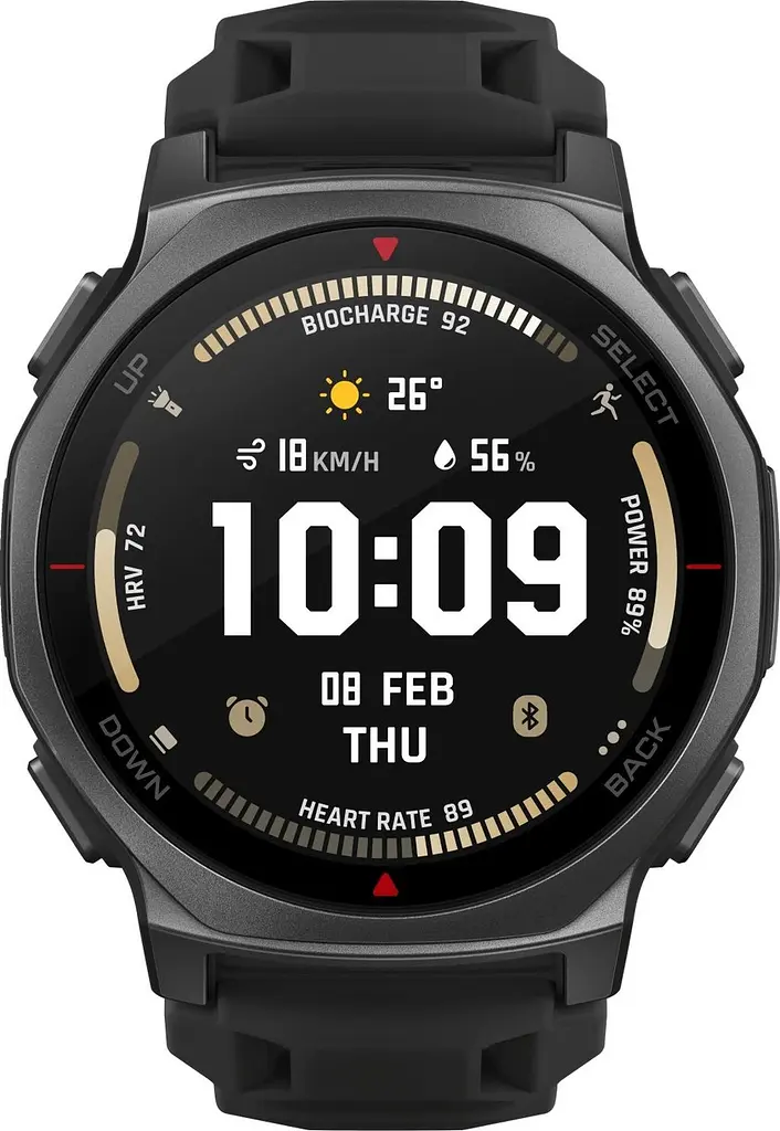 Годинник розумний захищений Amazfit T-Rex 3 Pro 44mm (W2549GL5N) Tactical Black (чорний) - фото 2