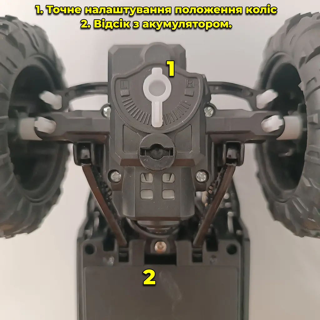 Машинка-джип на радиоуправлении с Wi-Fi камерой 720p.BigFoot Monster. Просмотр в реальном времени на смартфоне - фото 7