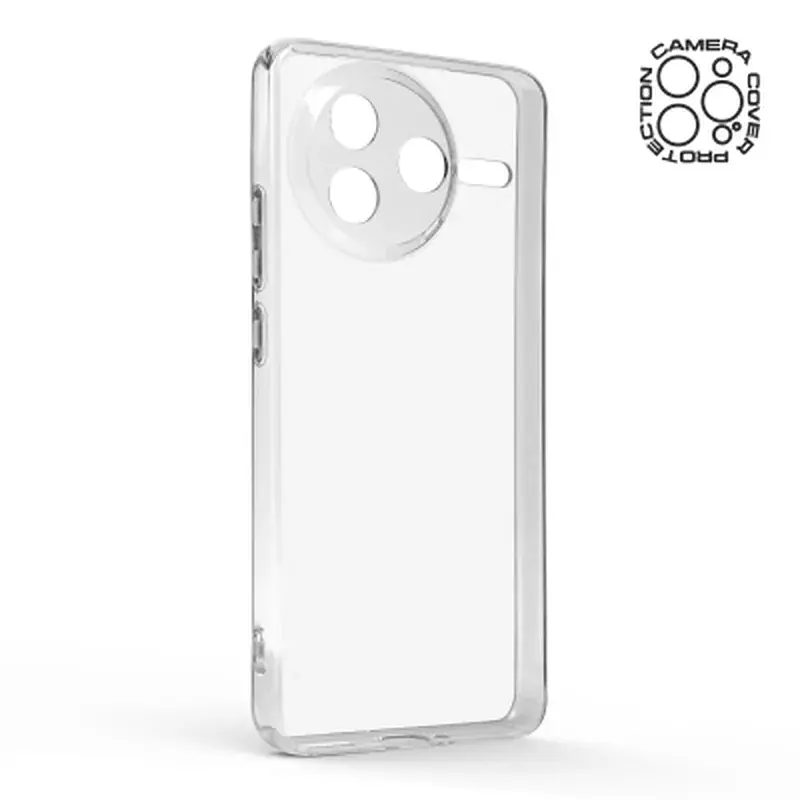 Чохол до мобільного телефона Armorstandart Air Xiaomi Poco F7 Pro Camera cover Clear (ARM80350) - фото 2