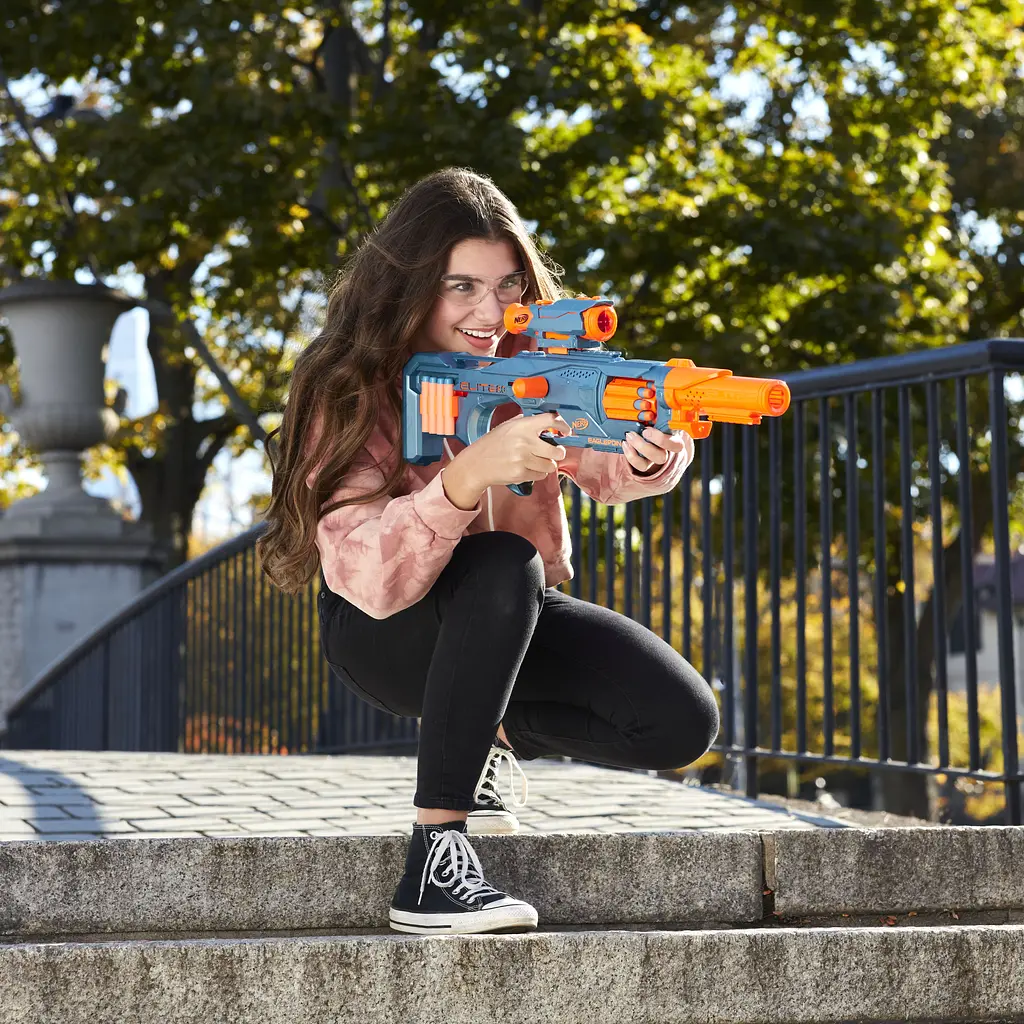 Уценка. Бластер игрушечный Nerf EaglePoint RD-8 Nerf Elite 2.0 16 стрел (F0423) - фото 12