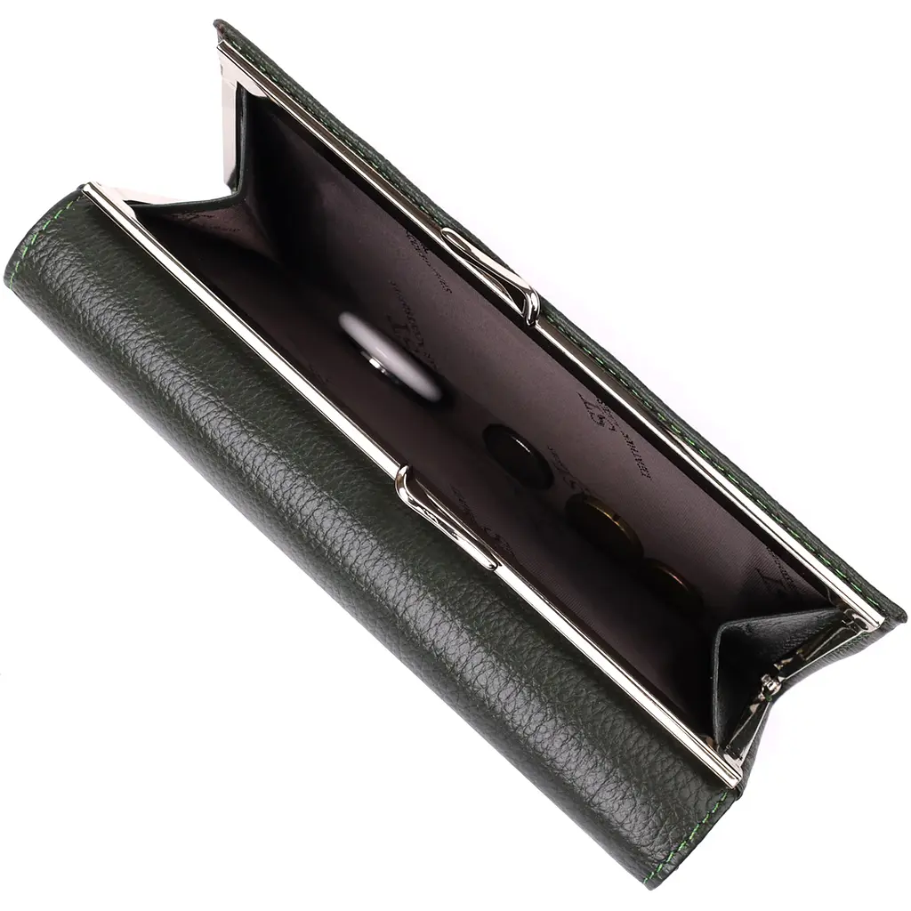 Стильный кошелек для женщин с монетницей из натуральной кожи ST Leather 18.5х9х3 см acs0029658 - фото 7