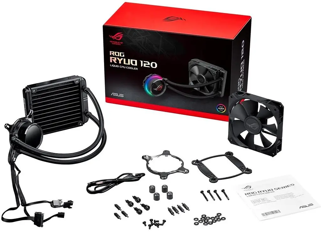 СВО ASUS ROG Ryuo Aura OLED 120 (90RC0010-M0UAY0) - фото 5