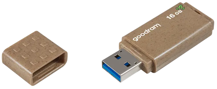 Flash Drive Goodram UME3 16GB USB 3.2 Eco Friendly (UME3-0160EFR11) (7059538) - фото 2