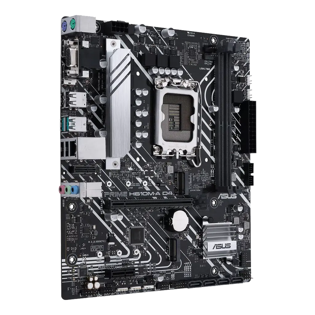 Материнська плата Asus H610M-A D4-CSM Prime LGA 1700 (PRIME H610M-A D4-CSM) - фото 2