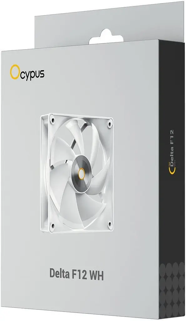 Вентилятор Ocypus DELTA F12 120MM WH (DELTA-F12-WH1NM00X-GL) - фото 5