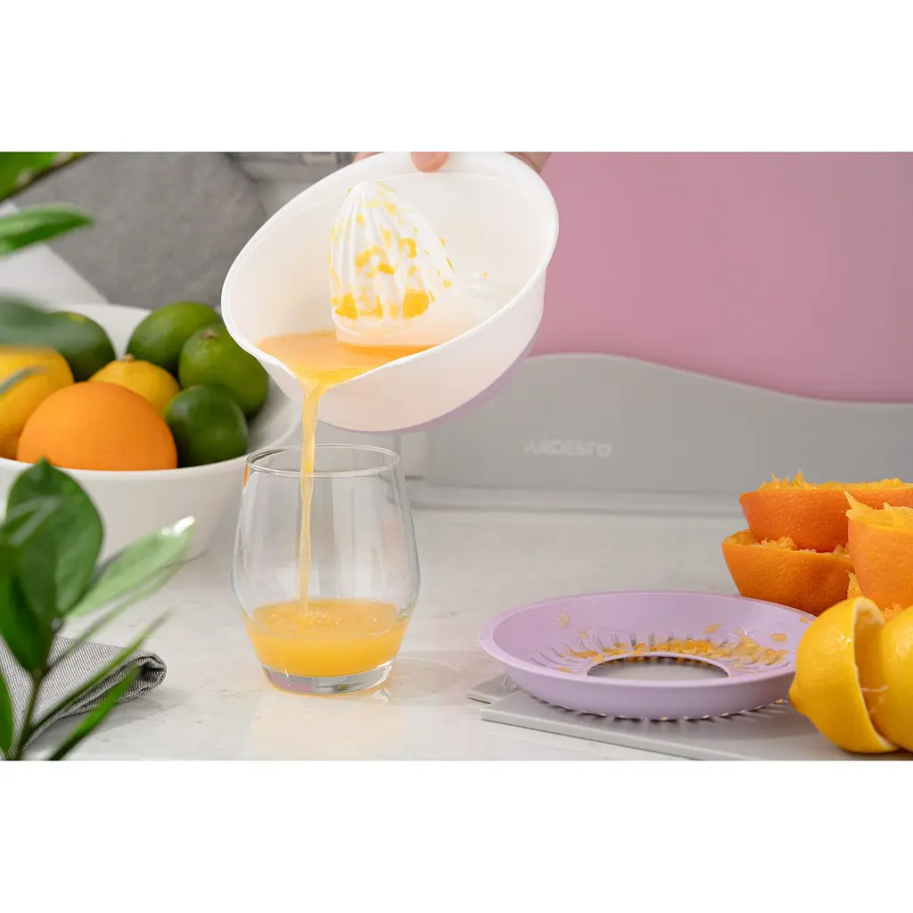 Соковыжималка ручная для цитрусовых Ardesto Fresh, лиловый, пластик (AR1464LP) - фото 7