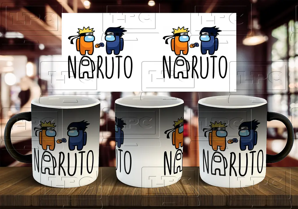 Чашка "Naruto Among Us style" 330 мл - фото 2