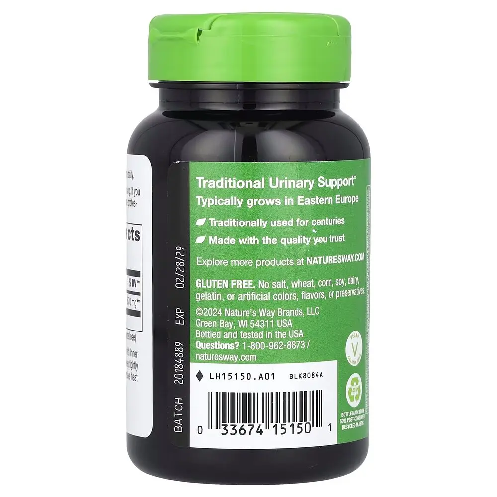 Натуральна добавка Nature's Way Nettle Leaf 435 mg, 100 вегакапсул - фото 3