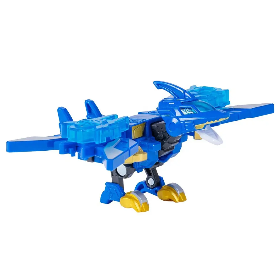 Динозавр-трансформер Dinoster Птера-Бот EU580840-4 бокс для зберігання, синій - фото 3