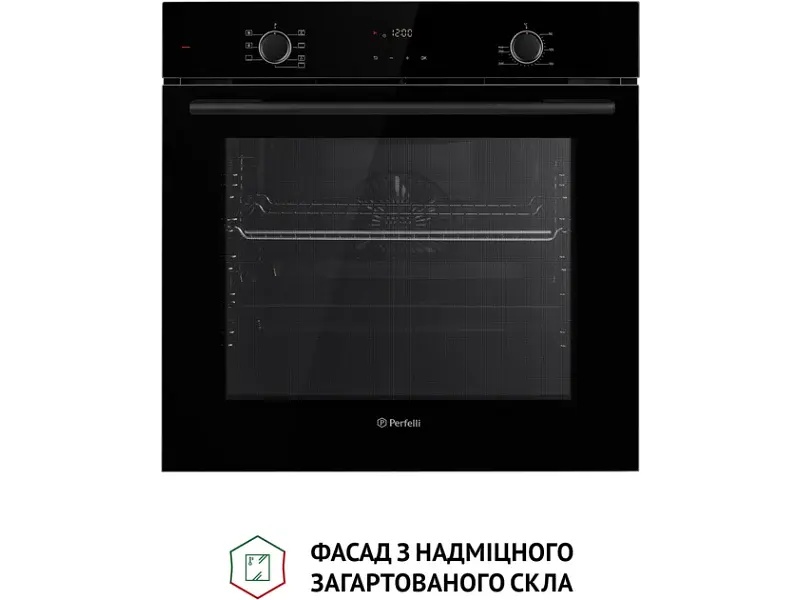 Духовка електрична Perfelli PERLA 6D7 NERO - фото 3