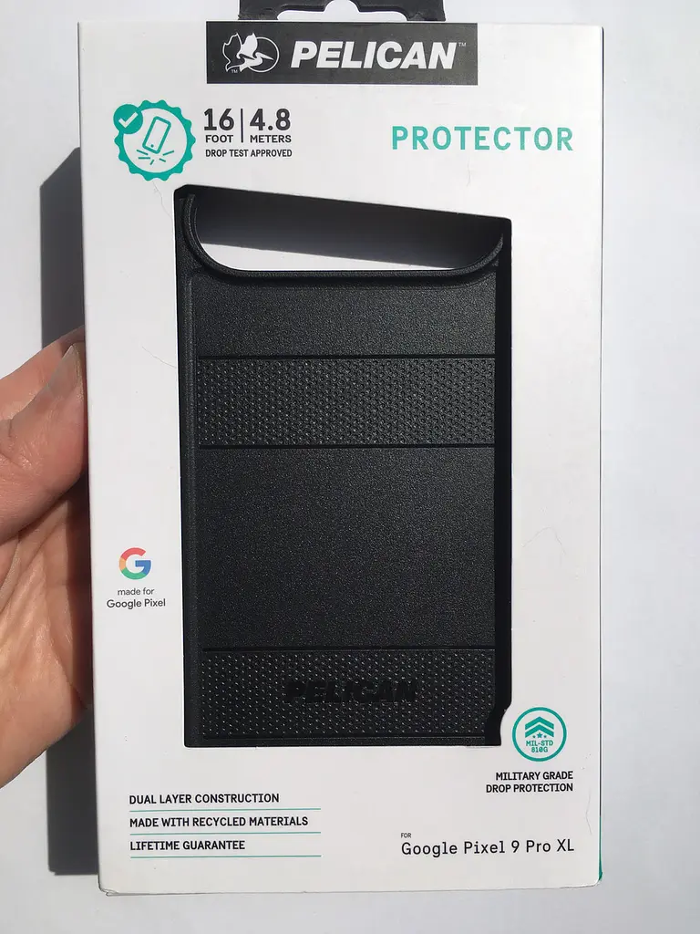 Оригінальний протиударний чохол Pelican Protector для Google Pixel 9 Pro XL Black аналог OtterBox Symmetry - фото 2