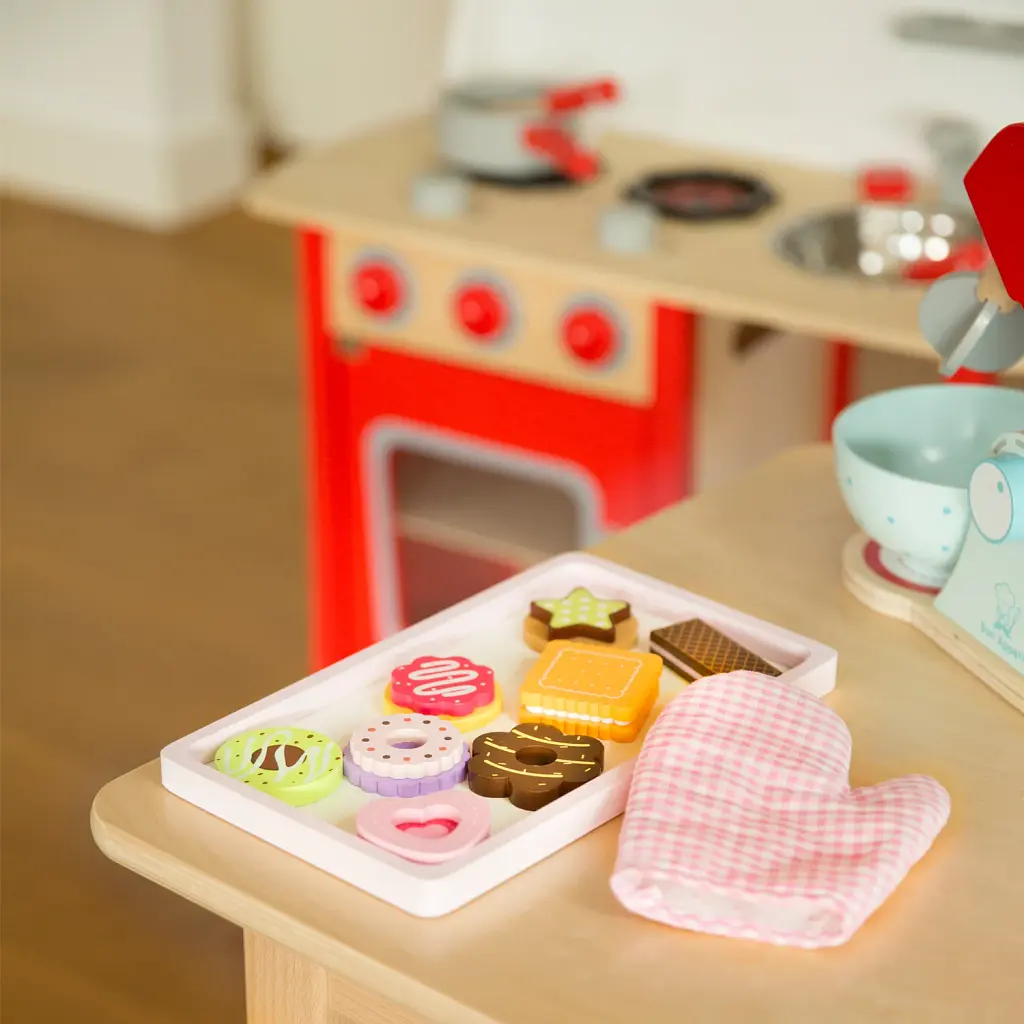 Набор игрушечных сладостей из духовки New Classic Toys, 10 предметов - фото 3