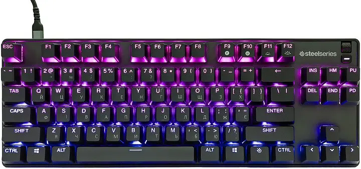Клавіатура SteelSeries APEX 9 TKL (64847) - фото 2