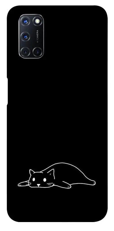 TPU чохол Demsky Lazy cat для Oppo A52 / A72 / A92