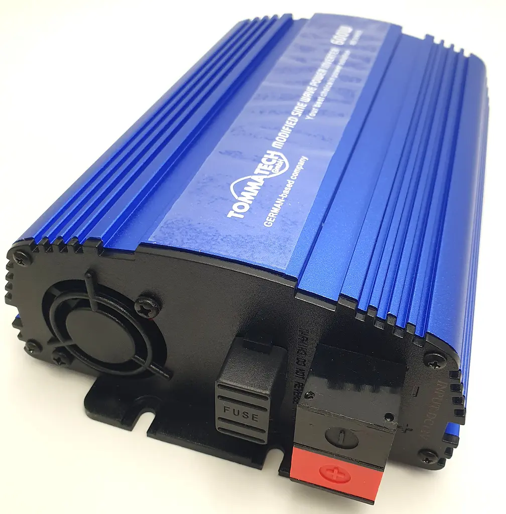 Автоінвертор-перетворювач напруги 12 V-220 V 600 Вт 12 V-220 V 600 W 2 USB Power Inverter Tommatech MS600 - фото 3