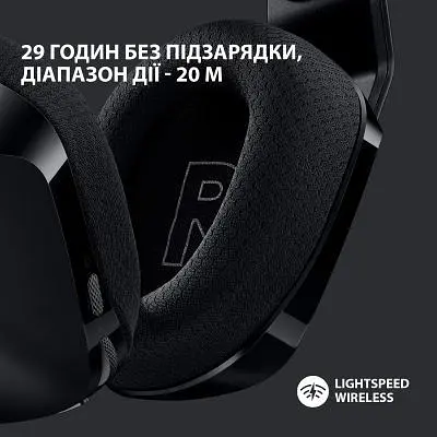 Навушники Logitech G733 Lightspeed Wireless RGB Gaming Headset Black (981-000864) - фото 3