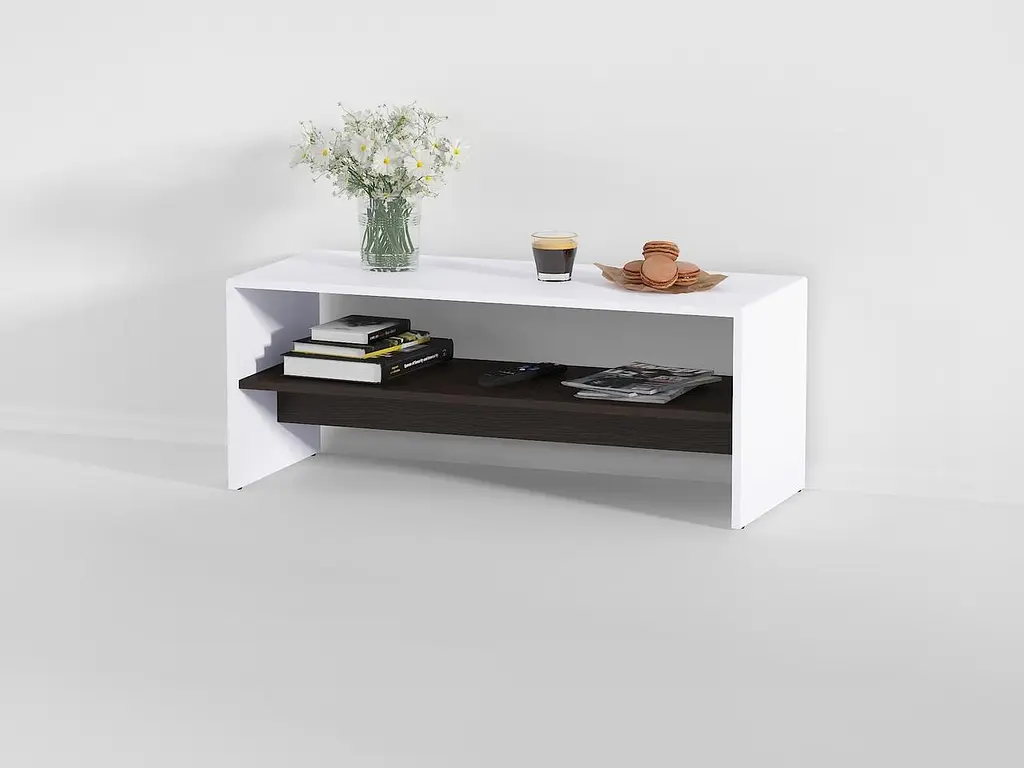 Стіл журнальний Moreli Forte Mats Венге магія / Білий (id27-0000-80-venge-white) - фото 2