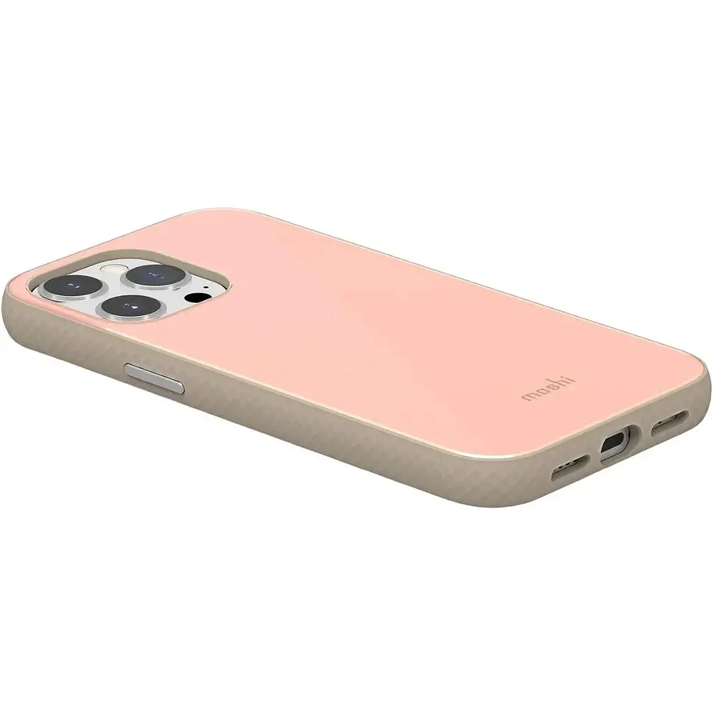 Чехол-накладка Moshi iGlaze Slim Hardshell Case Dahlia Pink для iPhone 13 Pro (99MO132012) - фото 4