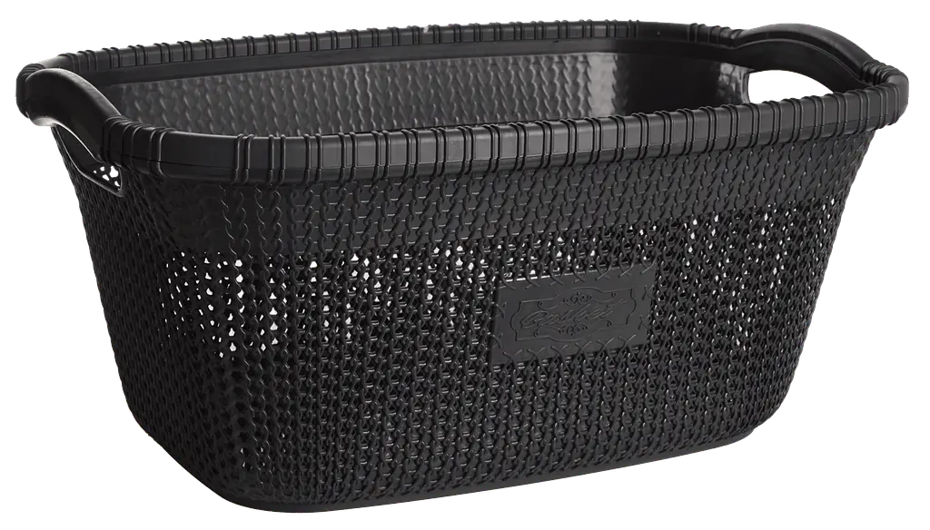 Корзина для білизни Violet House 1013 Віолетта ANTHRACITE 40 л (7228022) - фото 2
