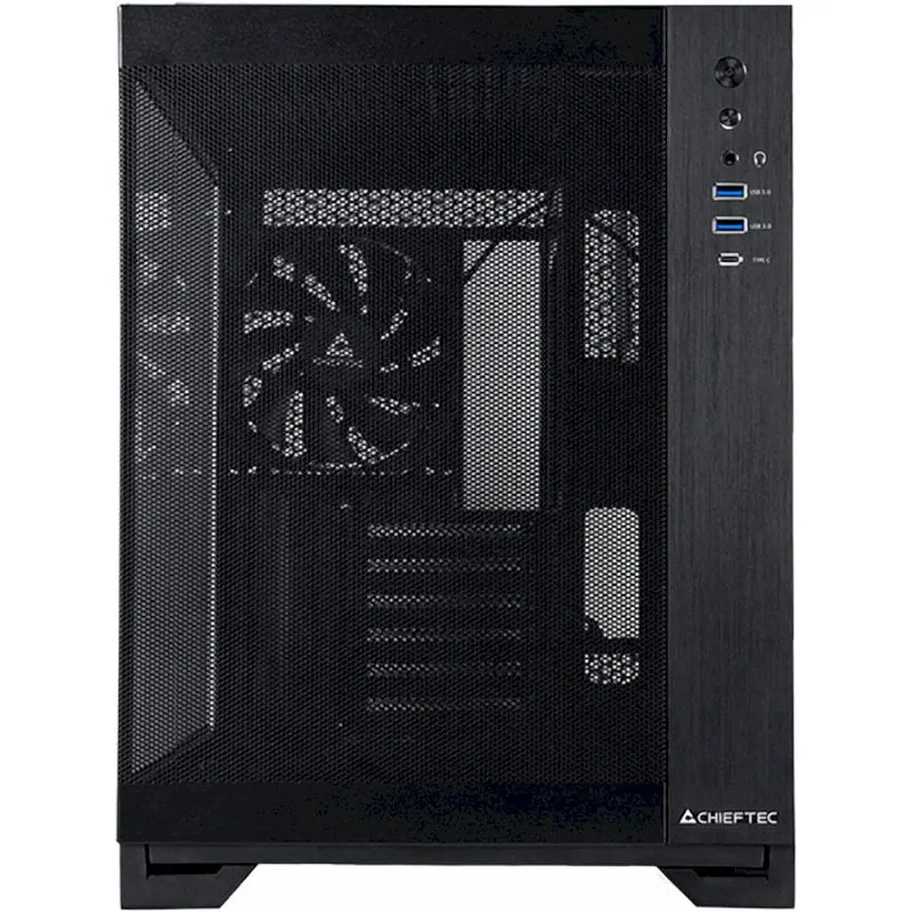 Корпус Chieftec Visio Air Black (GM-30B-M-OP) [135043] - фото 2