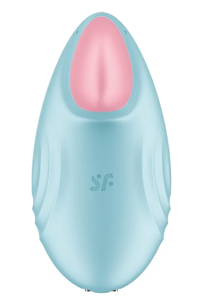 Смарт-вібратор для клітора Satisfyer Tropical Tip Light Blue - фото 7