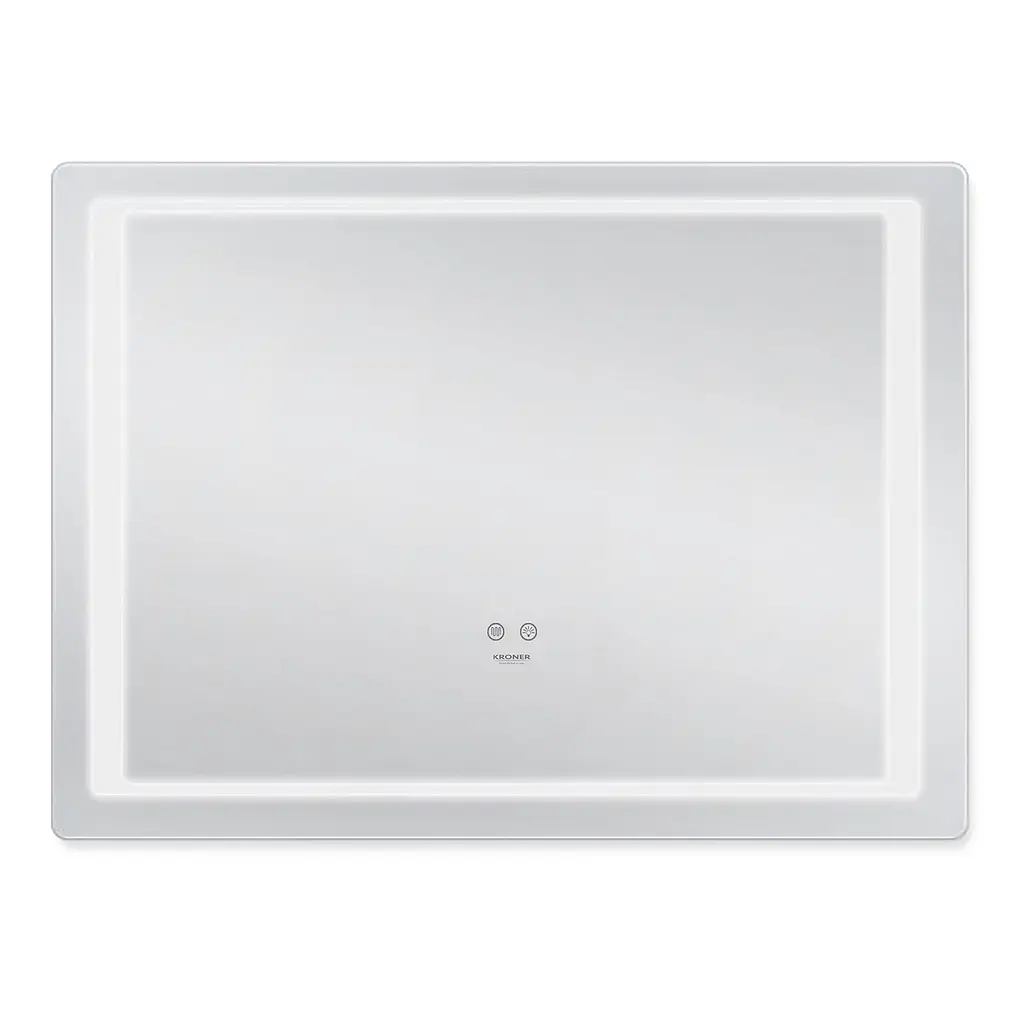 Дзеркало Kroner KRP Spiegel HR2 - 10070 з LED-підсвічуванням та антизапітнінням CV030035, Білий - фото 4