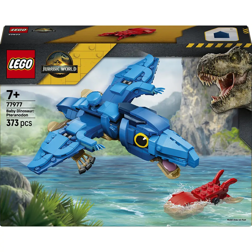 Конструктор LEGO Jurassic World Малюк динозавр: птеранодон 373 ел. (77977) - фото 3