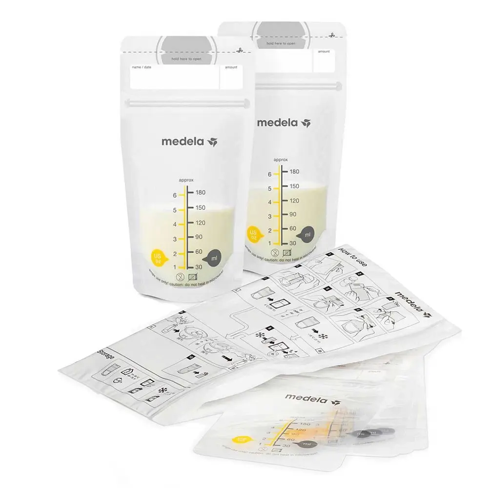 Пакеты для хранения грудного молока Medela, 180 мл, 25 шт. (008.0404) - фото 3
