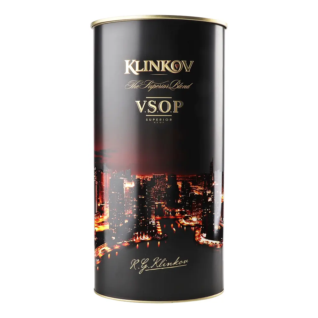 Коньяк Klinkov VSOP 40% 0.5 л в тубусе - фото 2