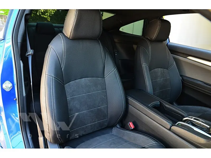 Авточохли модельні MW Brothers для Honda Civic SD c 2017 - фото 6