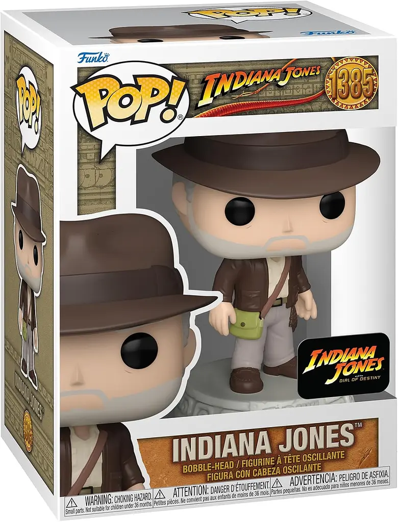 Колекційна  фігурка   Funko Pop Фанко Поп Індіана Джонc Funko Pop Indiana Jones 10см Movies IJ 1385 - фото 3