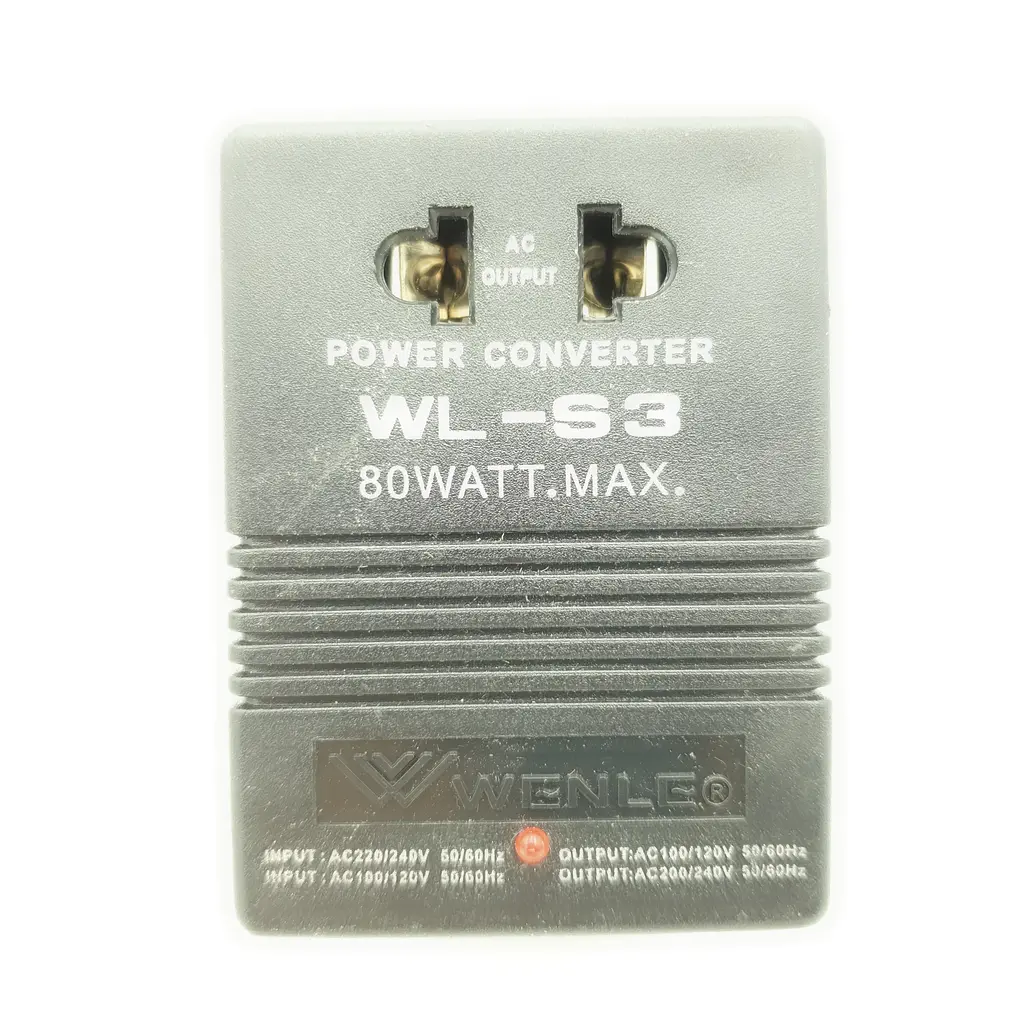 Перетворювач напруги 2в1 інвертор 220V на 110V конвертор 110V на 220V 80 Вт UKC WL-S3 - фото 7