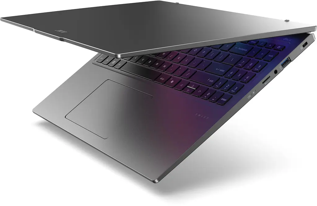 Ноутбук Acer Swift Go 16 SFG16-72 16' 3.2K OLED, Intel U5-125H, 16GB, F512GB, UMA, Lin, сірий (NX.KY9EU.001) - фото 7