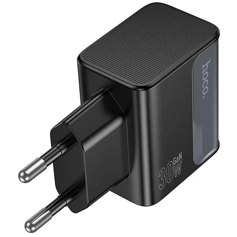 МЗП Hoco CS73A Star Speed PD30W+QC3.0 (1USB-A/1C) Midnight Black - фото 4