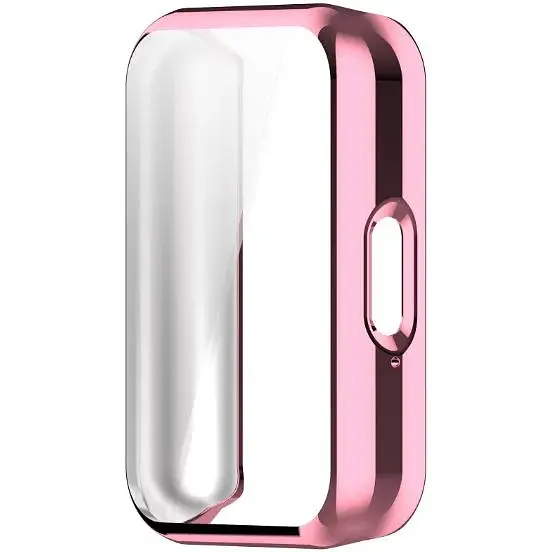 Чохол-накладка DK Samsung Galaxy Fit3 (R390) Silicone Face Case (pink rose) - фото 4