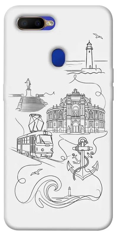 TPU чохол Demsky Odesa spirit для Oppo A5s / Oppo A12
