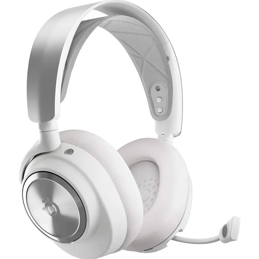 Ігрові навушники SteelSeries Arctis Nova Pro Wireless для Playstation/ PC White (61526) [129029] - фото 2