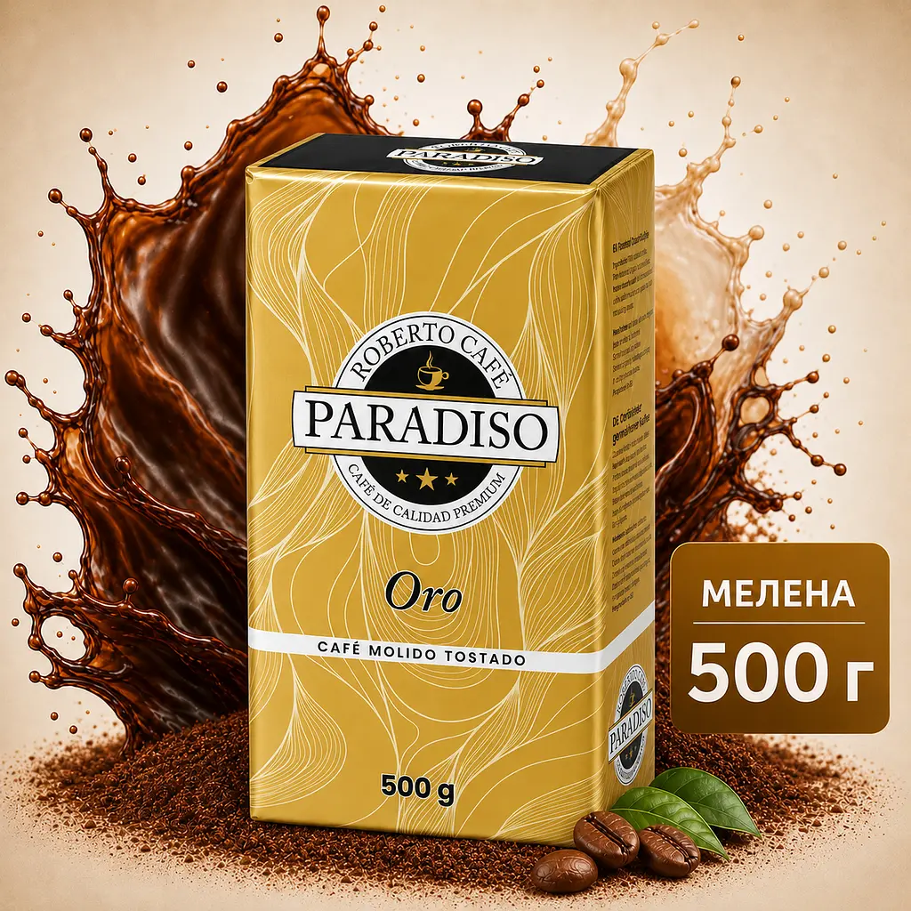 Кава мелена Paradiso Oro 500 г натуральна середнього обсмаження - фото 2